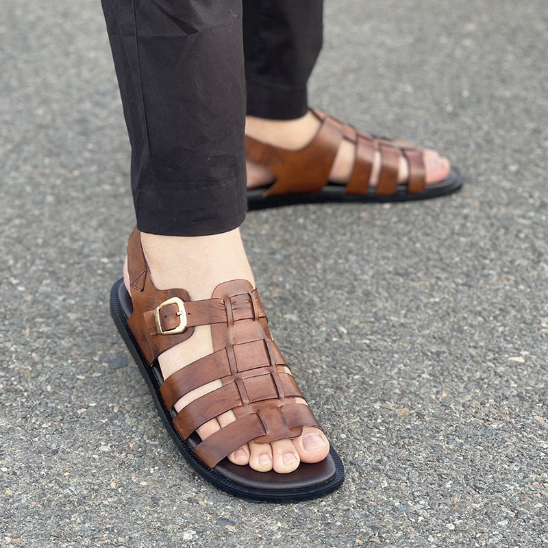 Nomad Pure Leather Sandal -2342