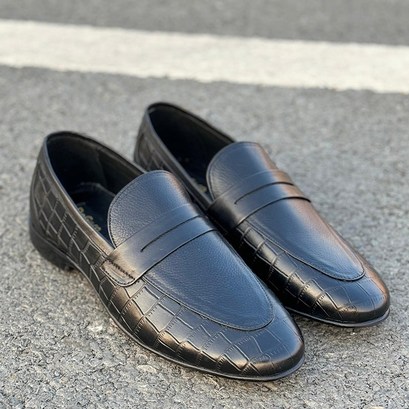 THE BARLIN LOFFER SHOES- 2441 BLACK