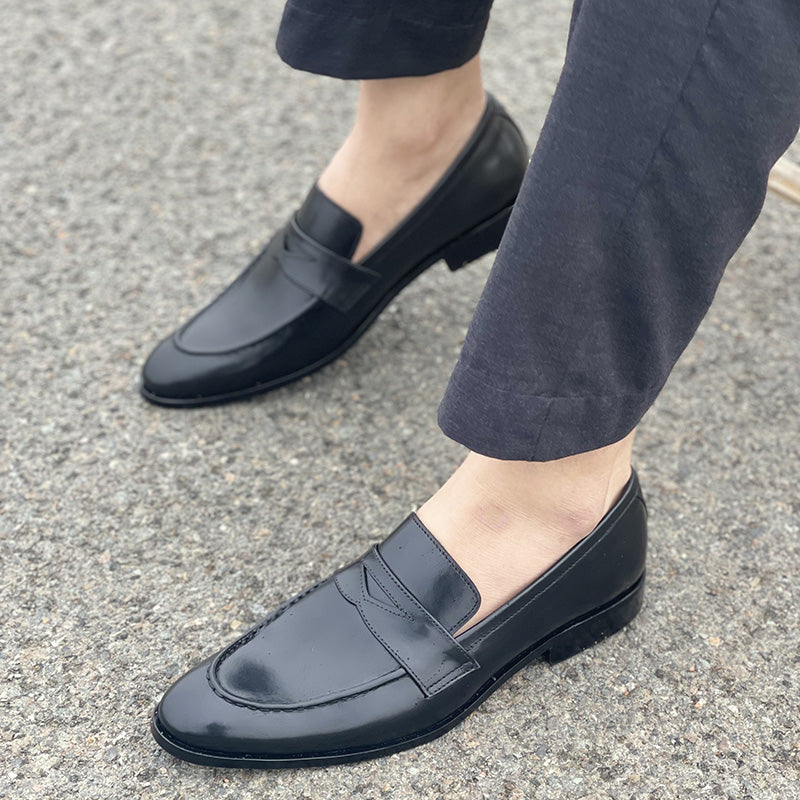 Degora Pure Handmade Formal Shoes-136 Black