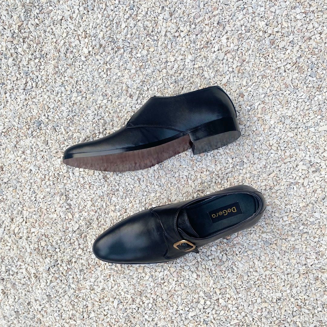 Formal Shoes Handmade leather Black  2408
