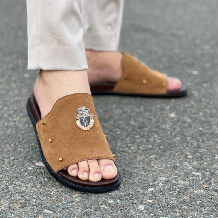 Velvet Stride Chappal -2353 BR