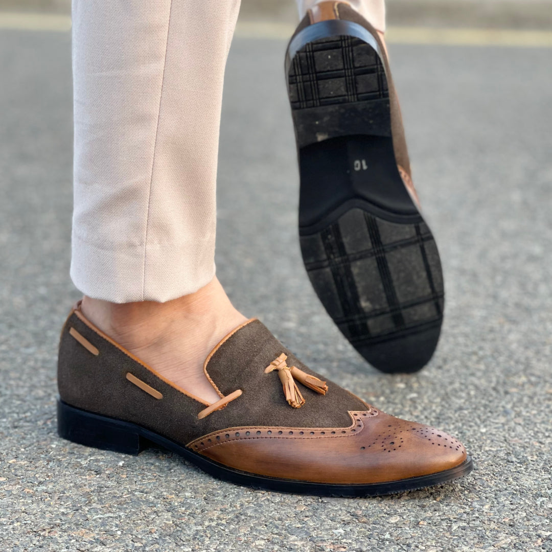 Degora Formal Shoes Handmade leather  Brown 2367