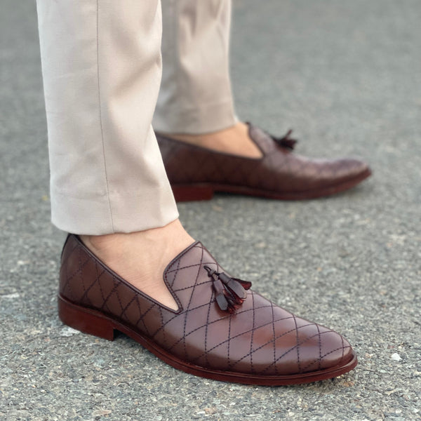 Degora Formal Shoes Handmade leather  Brown  2370