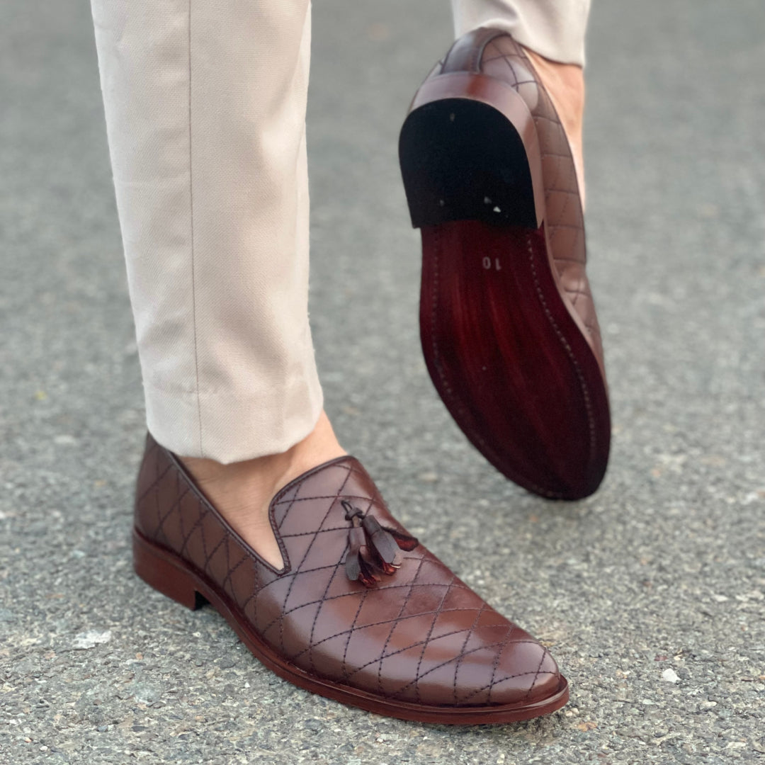 Degora Formal Shoes Handmade leather  Brown  2370