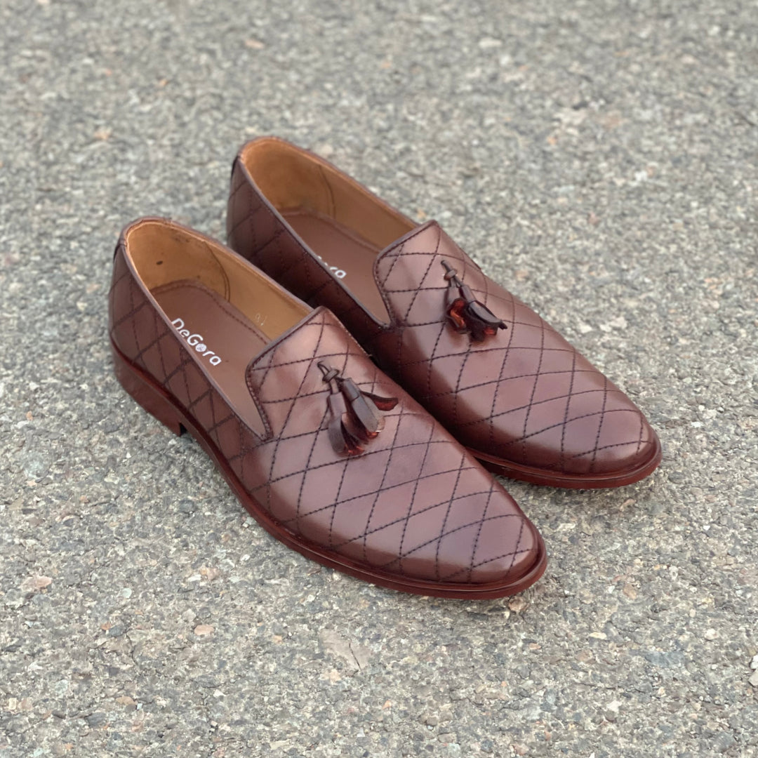 Degora Formal Shoes Handmade leather  Brown  2370