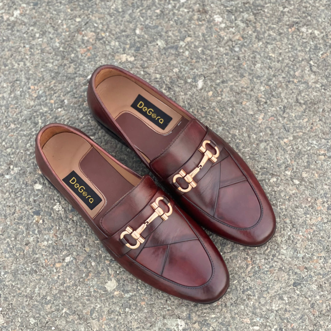 Formal Shoes Handmade leather Brown 2371