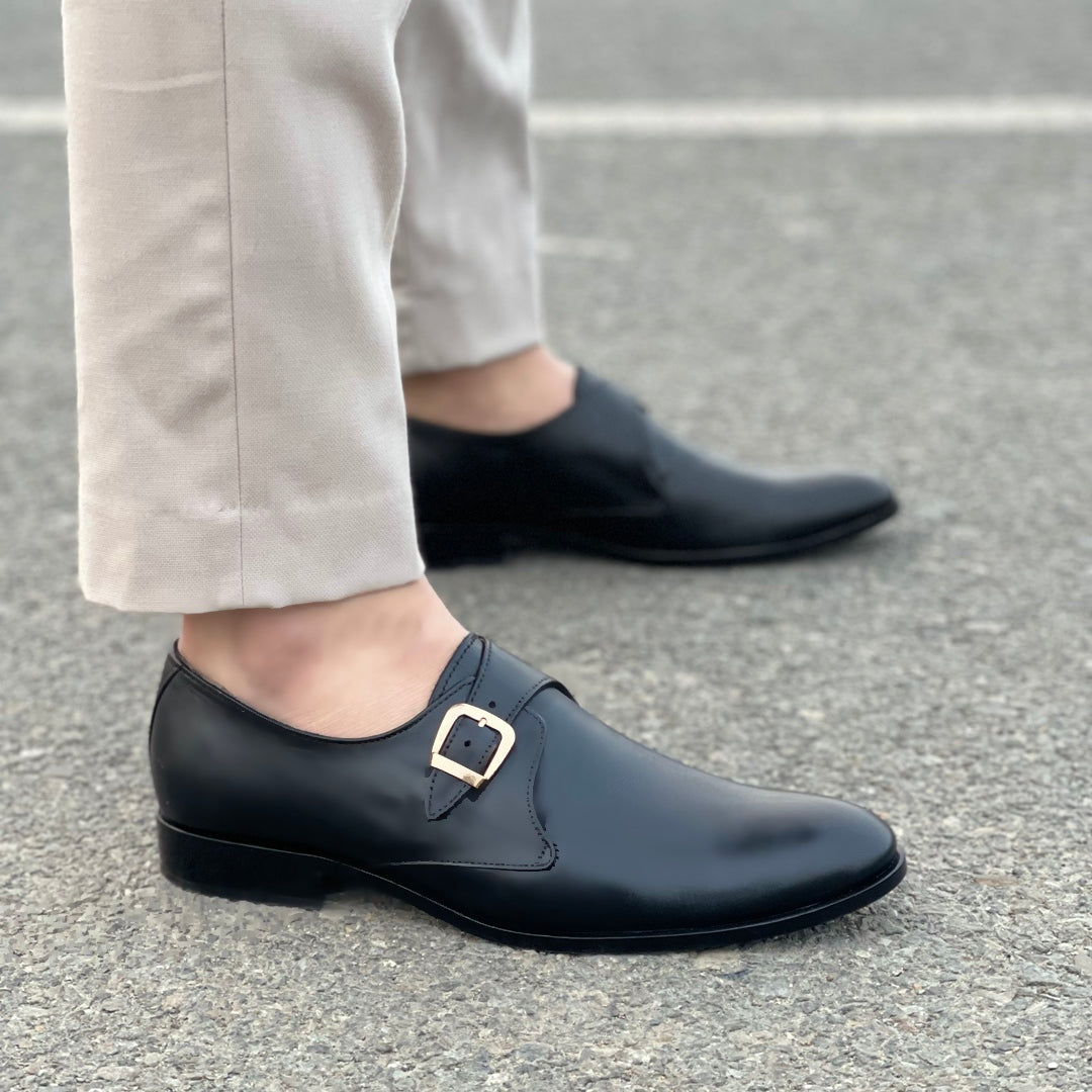 Formal Shoes Handmade leather Black  2408