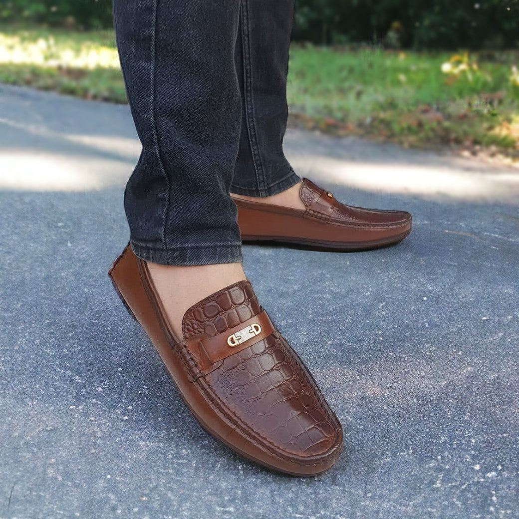 Formal Shoes Handmade leather Loafer Brown 2424