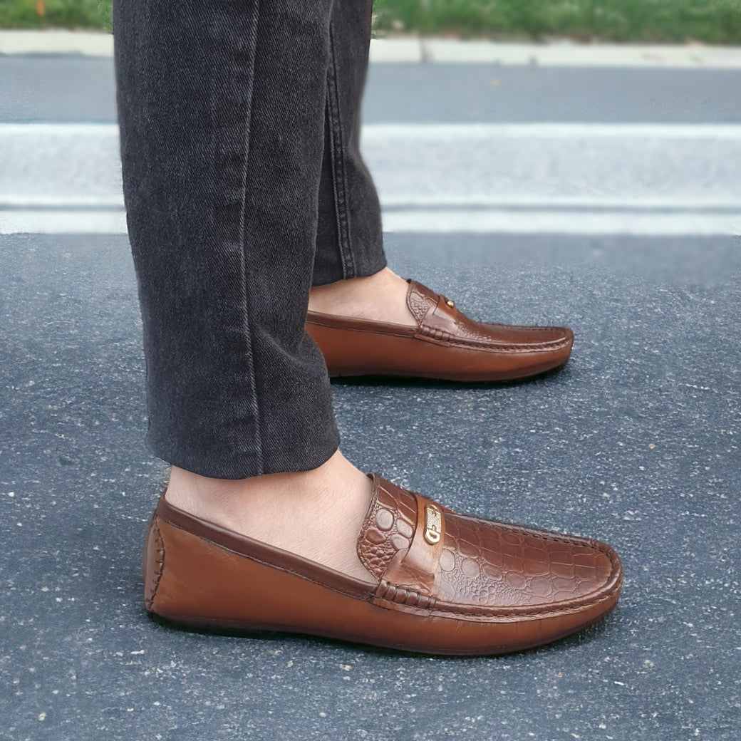 Formal Shoes Handmade leather Loafer Brown 2424