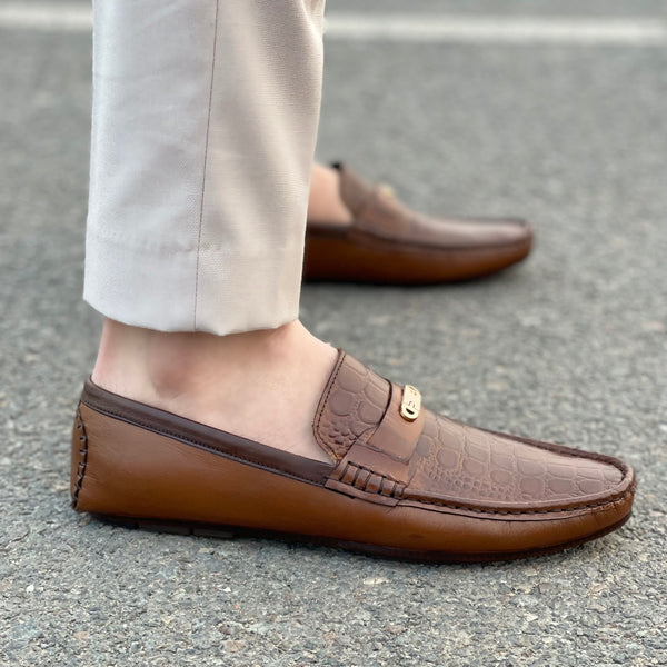 Formal Shoes Handmade leather Loafer Brown 2424