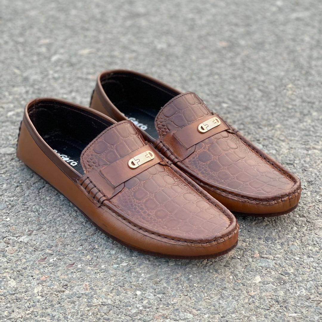 Formal Shoes Handmade leather Loafer Brown 2424