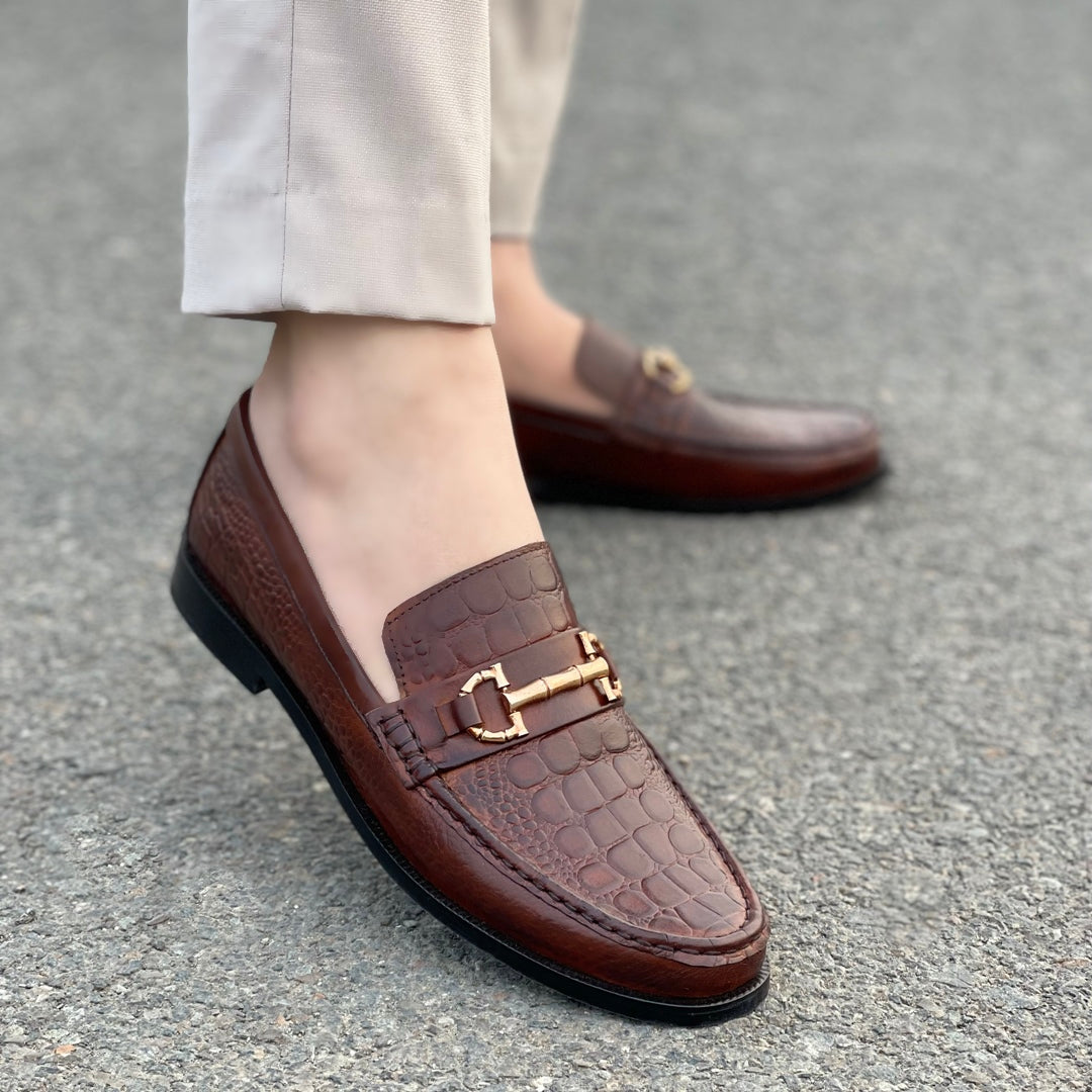 Formal Shoes Handmade leather  Brown 2426
