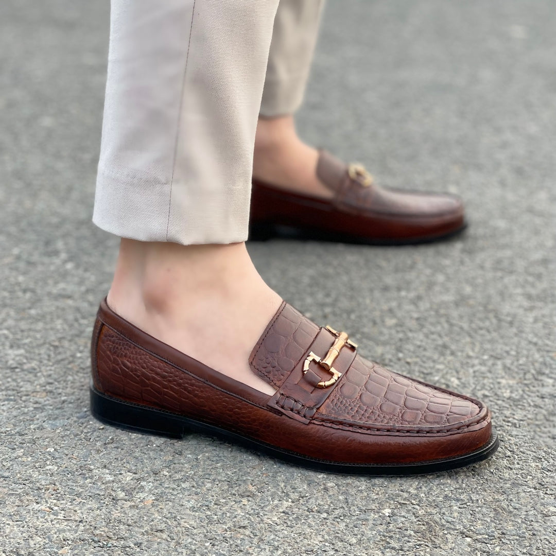 Formal Shoes Handmade leather  Brown 2426