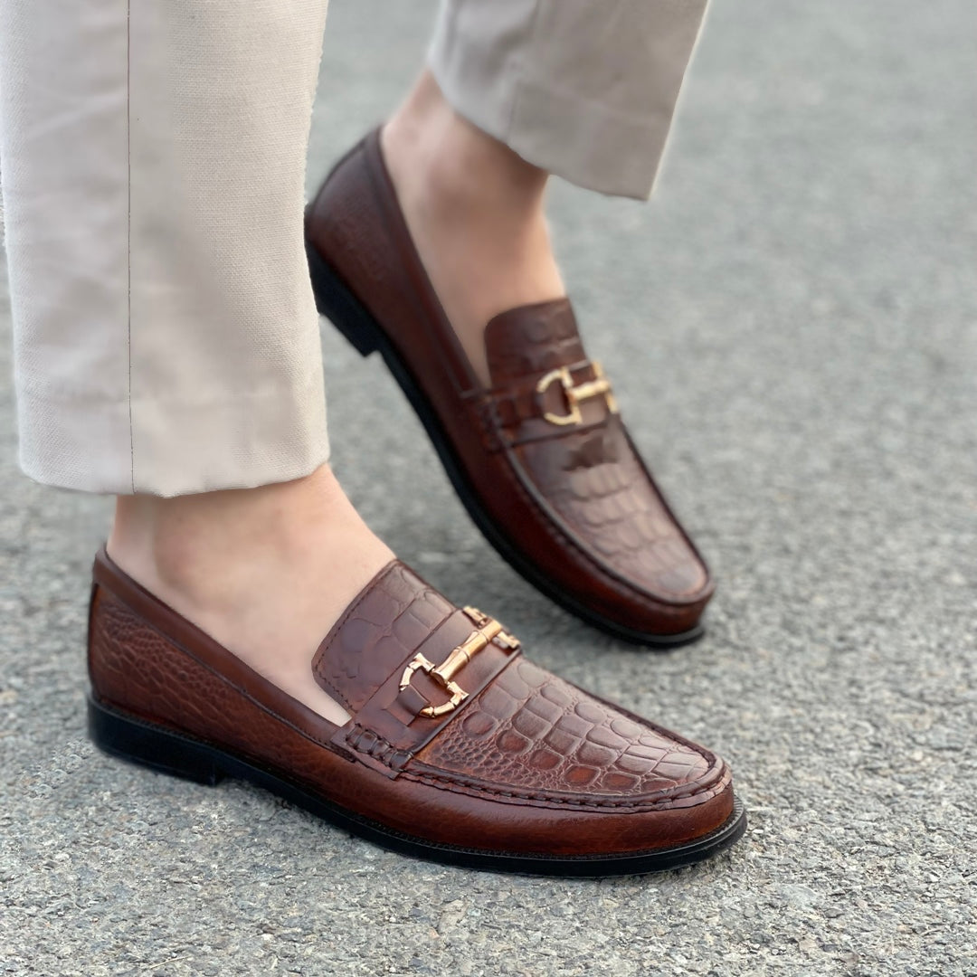 Formal Shoes Handmade leather  Brown 2426