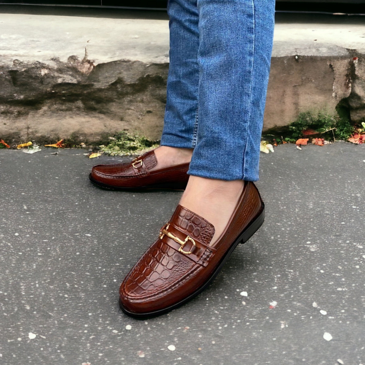 Formal Shoes Handmade leather  Brown 2426