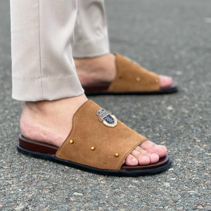 Velvet Stride Chappal -2353 BR