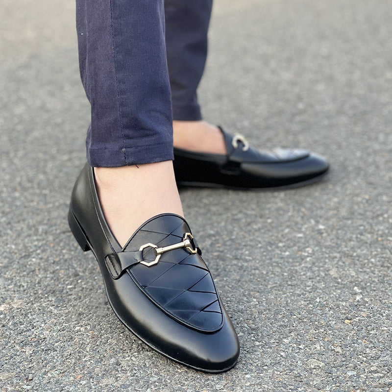 Branded Handmade Black Shoes in Pakistan