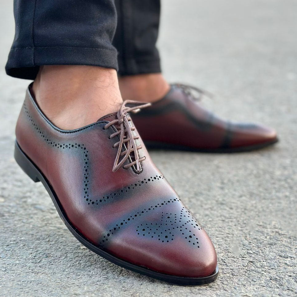 Brown Leather Shoes for Men