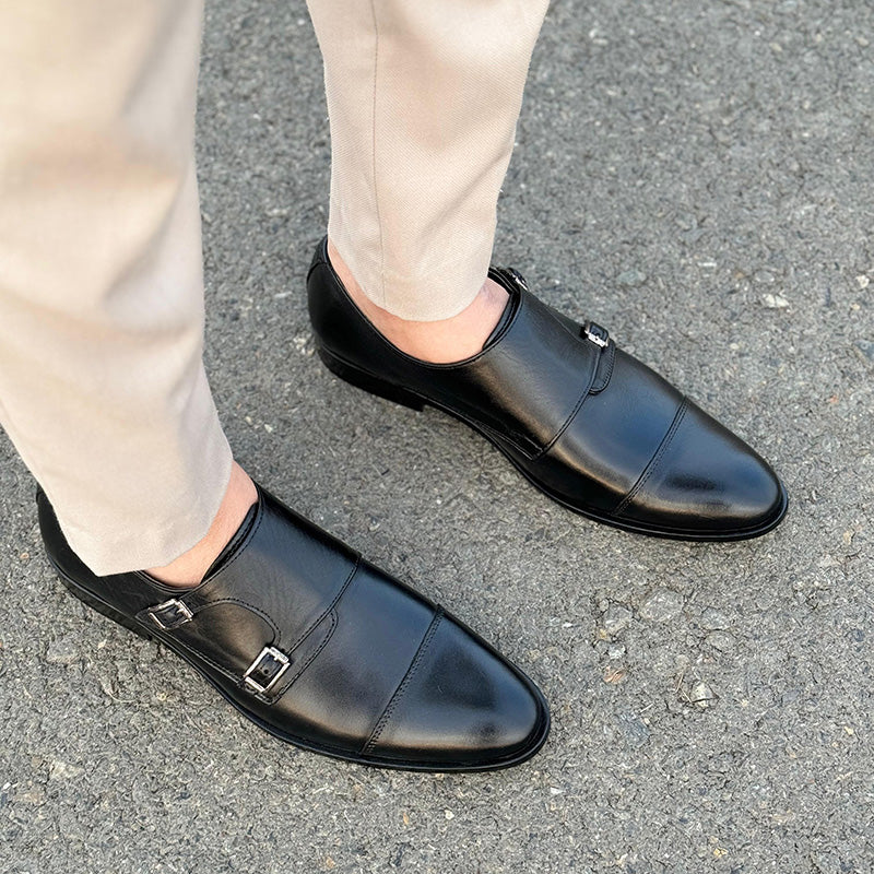 Vanguard Leather Shoes-115 Black