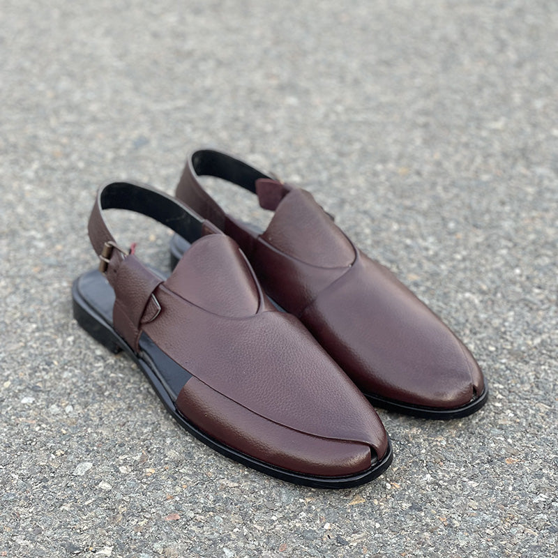 Kheri/Peshawari Chappal-175 Maroon