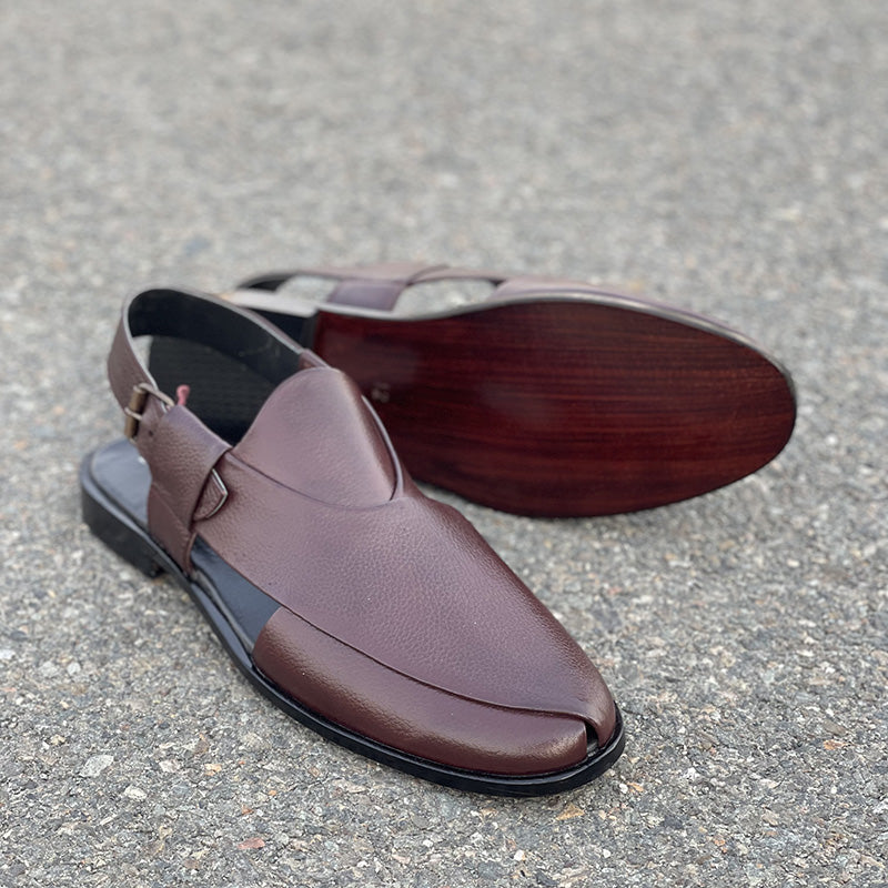 Kheri/Peshawari Chappal-175 Maroon