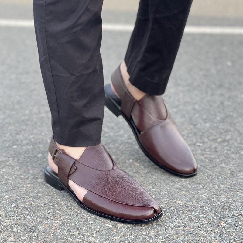 Kheri/Peshawari Chappal-175 Maroon