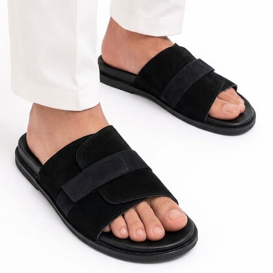 Chappal Swero Black-2756