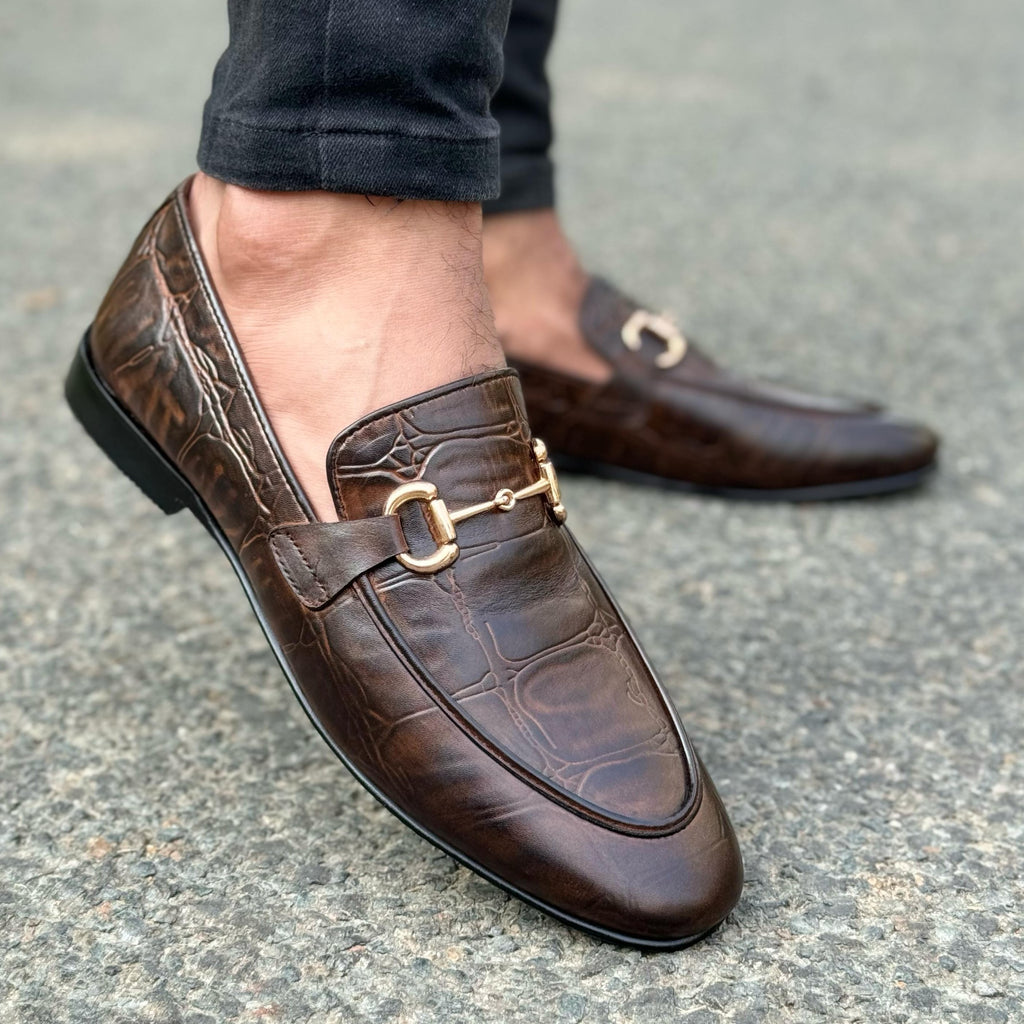 Handmade Pedro Brown casual shoes for men