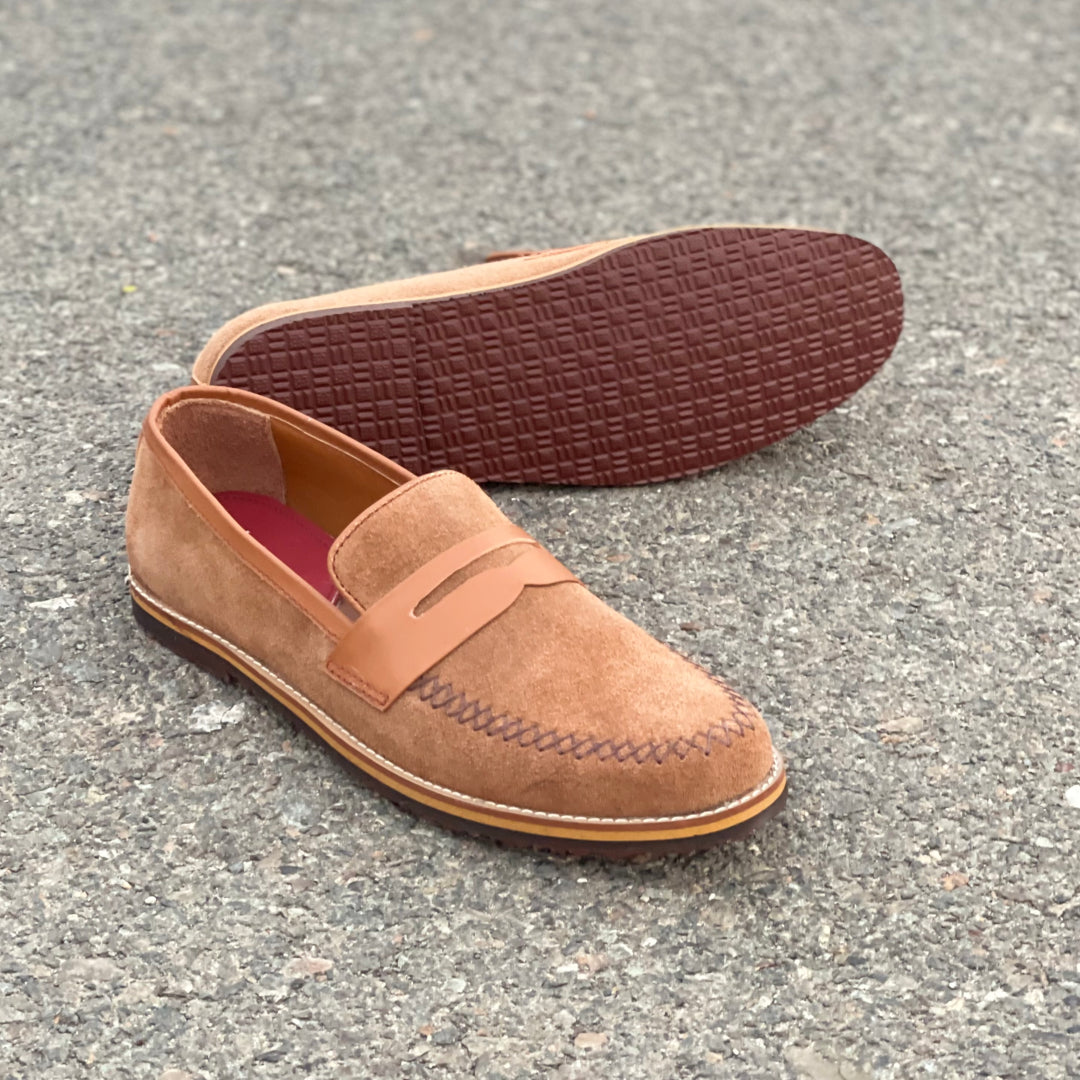 Degora Casual Shoes Handmade leather  Brown 201