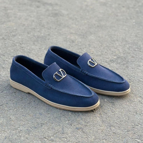 blue loafers for men 