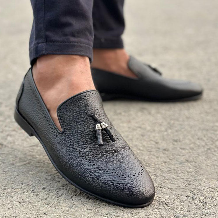 Antolio Black Shoes for Men