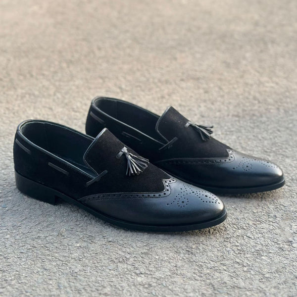THE BORDEN SUADE TUSSEL SHOES -2739