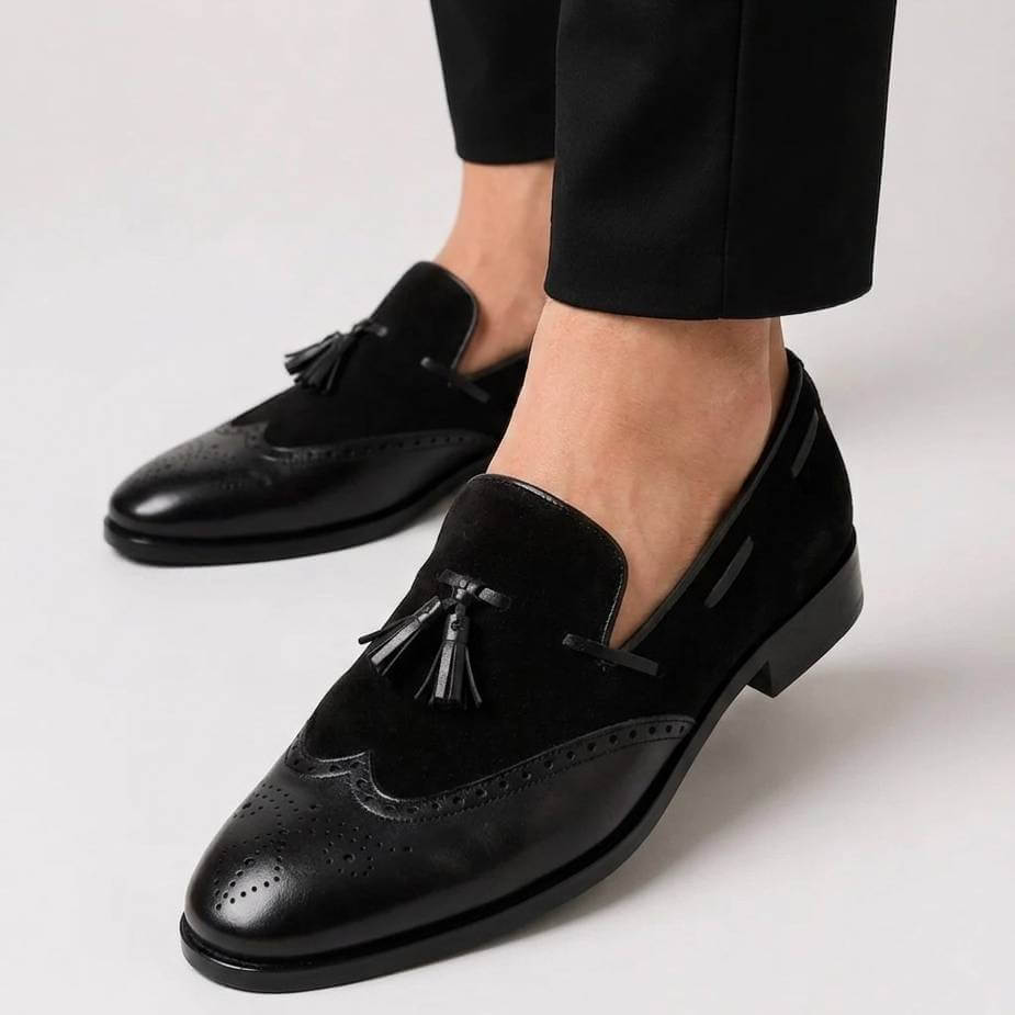 THE BORDEN SUADE TUSSEL SHOES -2739