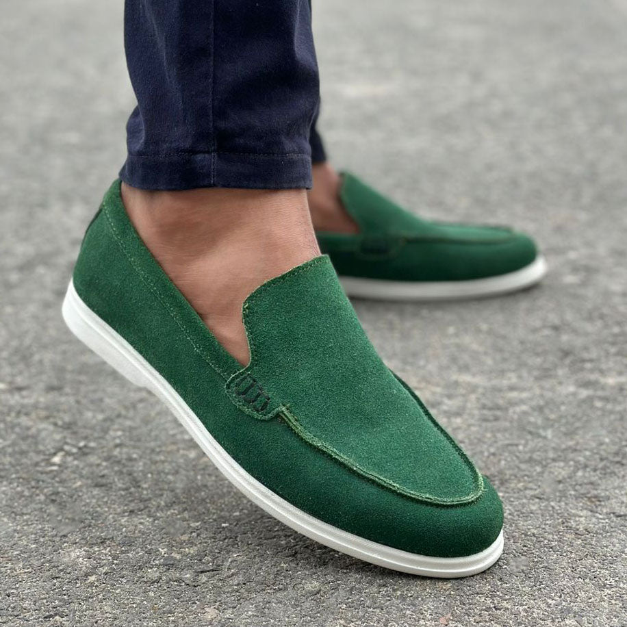 Buy Vigrn Green handmade shoes online