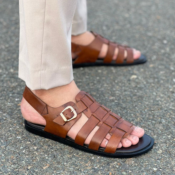 Degora Pure Leather Handmade Sandal -2342