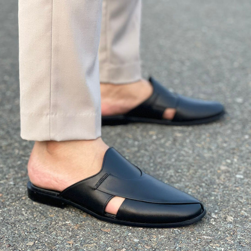 Degora Sandals Handmade leather  Black 172