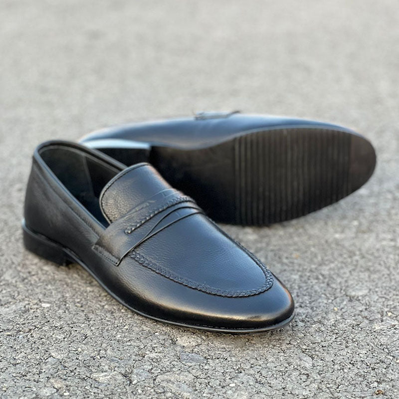 THE ELVIN ROPE SHOES- 2455 BLK