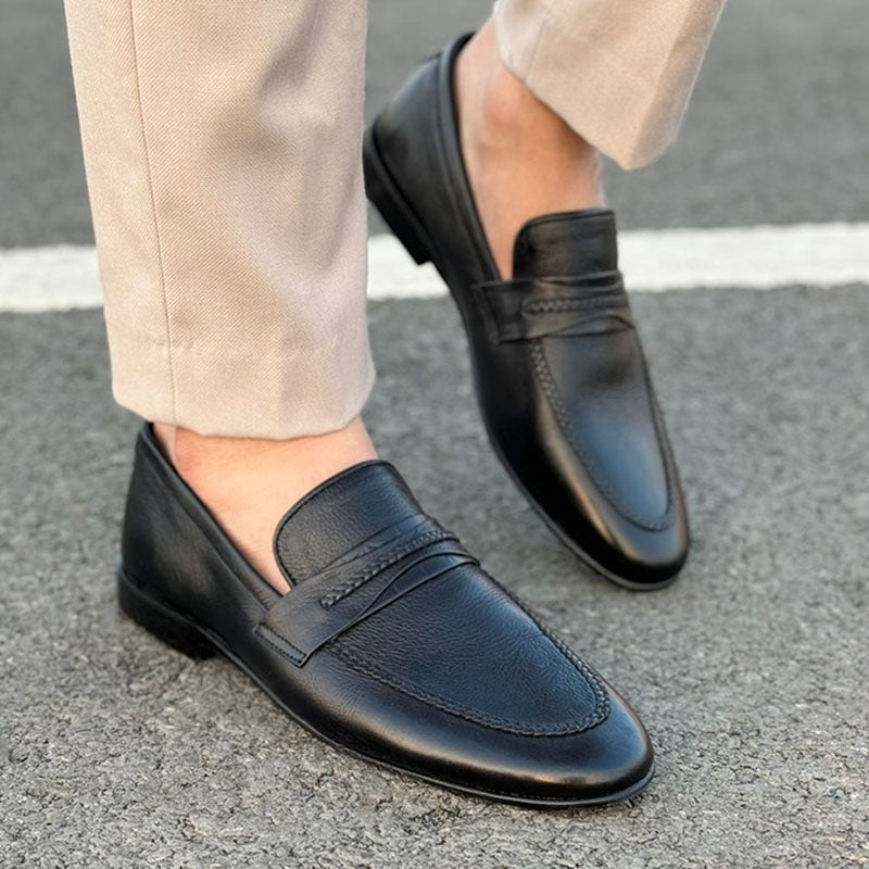 THE ELVIN ROPE SHOES- 2455 BLK