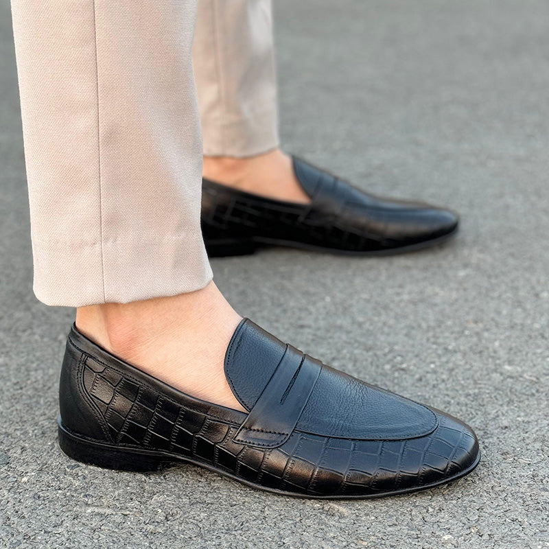 THE BARLIN LOFFER SHOES- 2441 BLACK