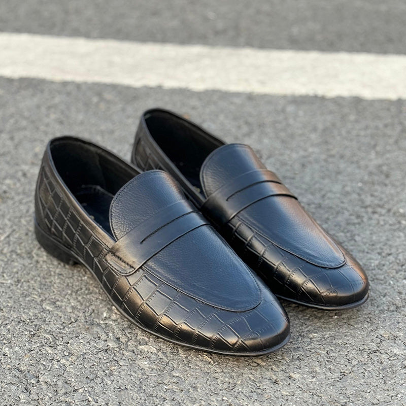 THE BARLIN LOFFER SHOES- 2441 BLACK