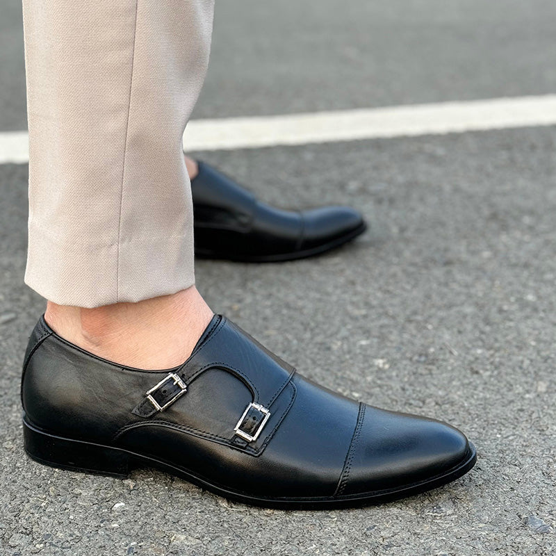 Vanguard Leather Shoes-115 Black