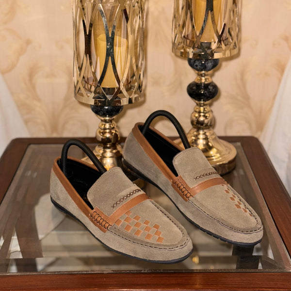 THE ARTISTA SUADE LOAFER SHOES-2457