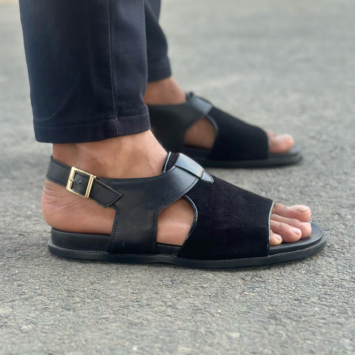 THE BRUNIAE SUADE BLK - 2488