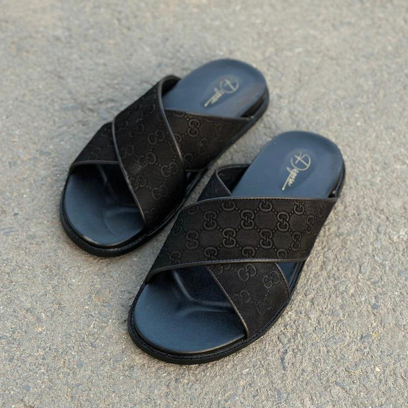 Chappal GG Black-2718