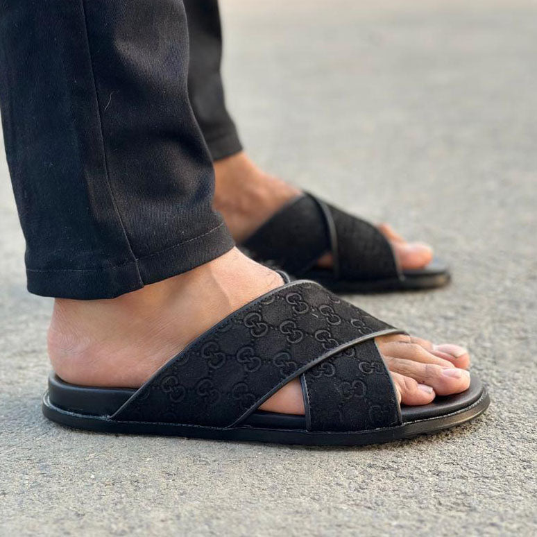 Chappal GG Black-2718
