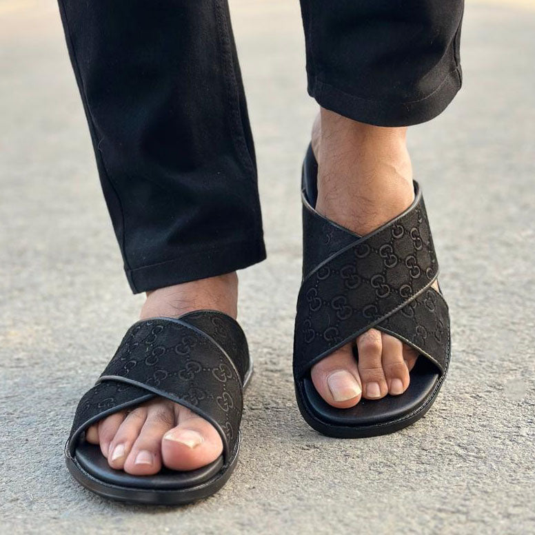 Chappal GG Black-2718