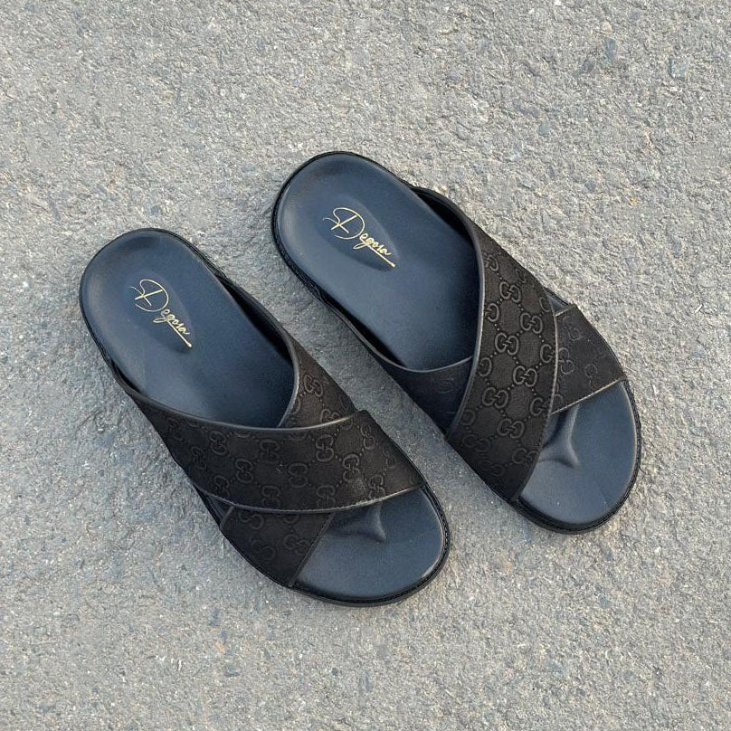 Chappal GG Black-2718