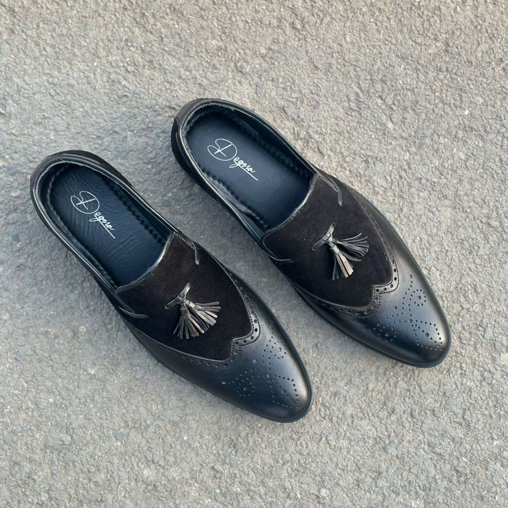 THE BORDEN SUADE TUSSEL SHOES -2739