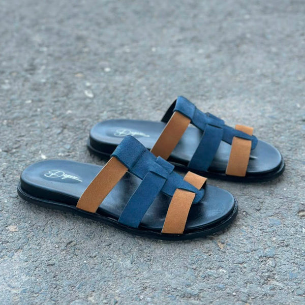 Degora Pure Handmade Fable suede Chappal-2757