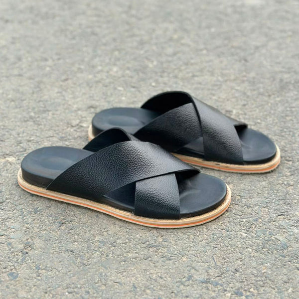Degora Pure Handmade Spical Crape Chappal-2768